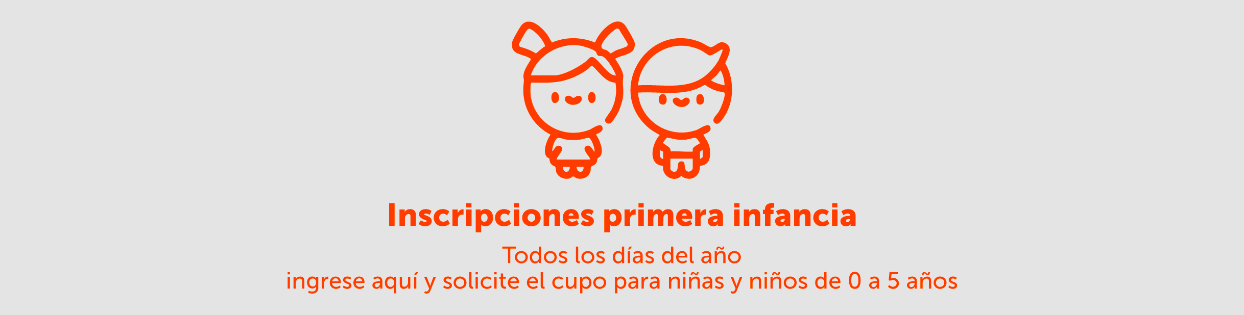 Inscripciones primera infancia
